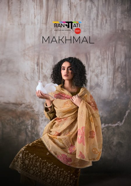 Makhmal By Rangati Plush Velvet Dress Materials